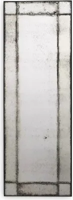Produktbild von Casa Padrino Luxus Wandspiegel 70 x 3 x H. 200 cm - Rechteckiger Spiegel mit Mahagoni Rahmen und antikem Spiegelglas - Wohnzimmer Spiegel - Schlafzimmer Spiegel - Garderoben Spiegel - Luxus Möbel