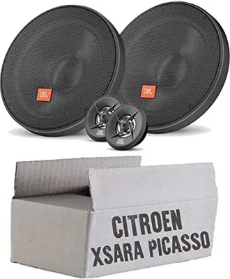 Produktbild von Lautsprecher Boxen JBL 16,5cm System Auto Einbausatz - Einbauset passend für Citroen Xsara Picasso - justSOUND