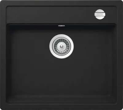 Produktbild von CENTA Spüle BATEN 60 570 x 510 mm schwarz BATEN 60 BL