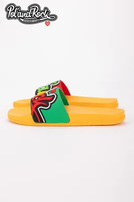 Zdjęcie produktu dla Klapki Pol'and'Rock Festival X Big Star SS174507 Żółte 41