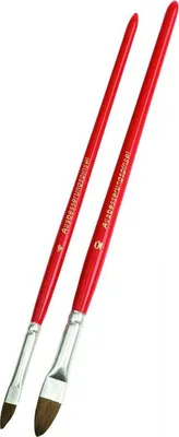 Produktbild von Ausbesserungspinsel - 2er-Set - Feinhaarmischung Katzenzungenform