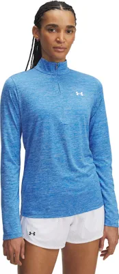 Produktbild von Under Armour Tech 1/2 Zip- Twist Blue Atlantis Blue Atlantis S