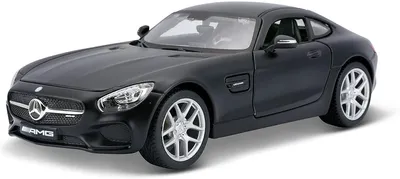 Image de Maisto 31134 - Voiture miniature - Mercedes SLS AMG GT (noir mat, échelle 1:24)
