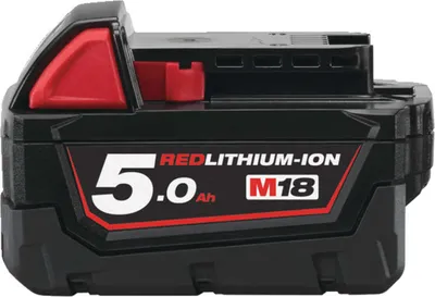 Produktbild von Milwaukee M18 B5 - Batterie - Li-Ion - 5 Ah - für Milwaukee M12 BDD-202C; Fuel M12, M12 CH-0, M12 FDD-402X, M12 FPD-402X