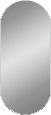 Immagine prodotto di Specchio da Parete Argento 90x40 cm Ovale