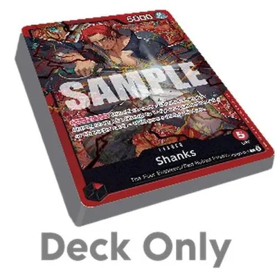 Zdjęcie produktu dla One Piece Starter Deck: Red Shanks Deck Pack