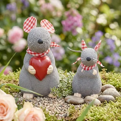 Productafbeelding van Dit ontroerende duo muizen, "Boodschapper van liefde"
