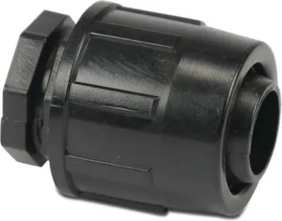 Immagine prodotto di Attacco rapido in PP per tubo flessibile 20 mm nero
