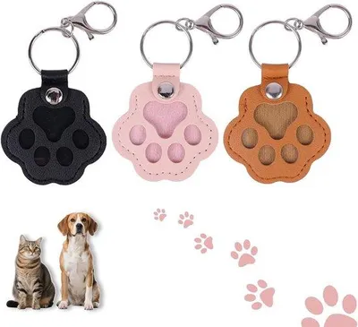 Imagen del producto de Lanzador de pelo nuevo, hecho de cuero, con forma de patas de animal