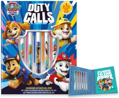 Produktbild von Paw Patrol Activity Notizbuch + 6 Gelschreiber