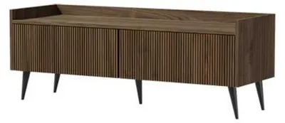 Produktbild von Furniture24 Tv-Schrank Ademo 7 Lowboard 121 X 45 X 41 Cm Fernsehschrank Nußbaum