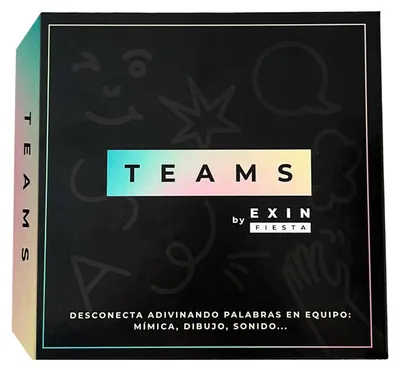 Produktbild von E X I N Teams Mymische Kartenspiel, 4-20 Spieler, 180 Doppelkarten, 5 Runden, um