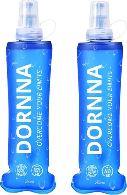 Productafbeelding van 2 x 1 Zachte Fles, BPA-vrije Drinkfles, 250 ml, 2 Stuks, voor Hardlopen