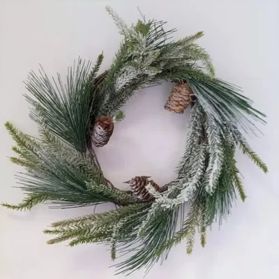 Obrázek produktu pro Dekorační věnec ze šišek 18 cm jako v popisu