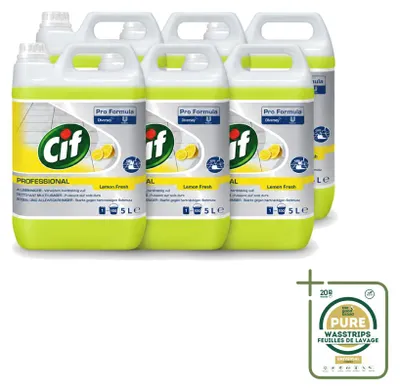 Produktbild von 6 x Cif Allesreiniger Zitrone 5 l - Vorratspackung - 6 Stücke