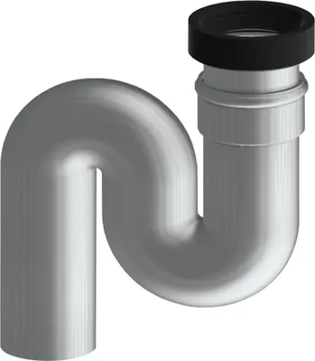 Produktbild von KWC AR Siphon, CAMPUS, Kunststoff,  Abgang senkrecht, DN100