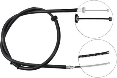 Produktbild von A.B.S. Handbremsseil Seilzug Feststellbremse für FIAT Linea (323, 110) Hinten Rechts K16758