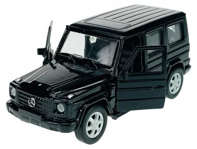 Produktbild von Welly Mercedes-Benz G-Klasse Modellauto Schwarz 1:34