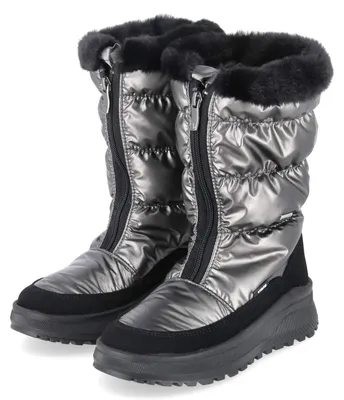Produktbild von Vista Damen Winterstiefel Silber Textil & Synthetik Größe: 39