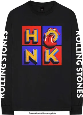 Obrázek produktu pro The Rolling Stones Honk Album (Sleeve Print) Black S Mikina
