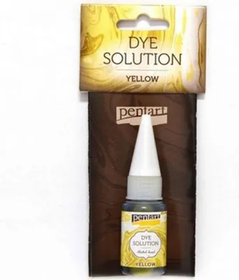 Immagine prodotto di PENTART Soluzione colorante a base di alcol, 10 ml, giallo
