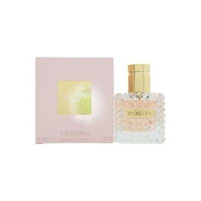 Productafbeelding van VALENTINO DONNA 30 ml, voor dames, 30 ml, niet navulbare fles, bergamot, bergamot, iris, roos