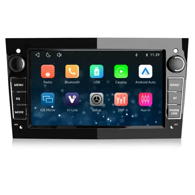 Produktbild von Autoradio CarPlay Für Opel Astra H Corsa C D Zafira B Linux Navi Android Auto Bluetooth WiFi RDS