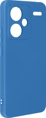 Productafbeelding van Avizar, halfstijve siliconen telefoonhoesje voor Xiaomi Redmi Note 13 Pro Plus 5G, blauw