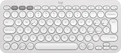 Immagine prodotto di Logitech Pebble Keys 2 K380s Tastiera RF Senza Fili Bluetooth QWERTY Italiano Bianco
