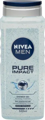 Productafbeelding van Nivea - Men Pure Impact Douchegel, 500 ml