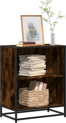 Imagen del producto de Maison Exclusive: Estantería para libros, roble ahumado, 60x35x76 cm, material de madera