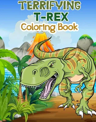 Produktbild von Terrifying T-Rex Coloring Book
