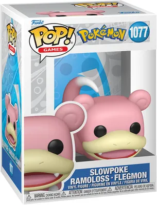 Produktbild von Pokémon - Slowpoke, Ramoloss, Flegmon 1077 Funko Pop!