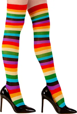 Obrázek produktu pro Podkolenky nad kolena rainbow 70 DEN Jedna velikost