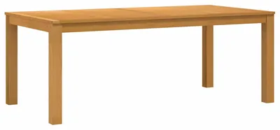 Produktbild von vidaXL Esstisch 200 x 100 x 75 cm Massivholz Eiche Natur Rechtwinklig