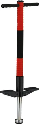Produktbild von Springstok rot - Max Jumpstick - Pogo Stick mit Antirutschfuß - für Kinder bis 35 kg - Sportgerät für draußen