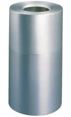 Atrium™ Aluminiumcontainer, Abfallbehälter 132,5 l Aluminium