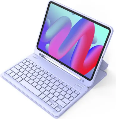 Produktbild von Inateck Tastatur Hülle für mit iPad 10/11 Gen. A16 2025, iPad Air 6 11" M3/M2 (2025/2024), Air 5/4,Pro 11 4/3/2/1, mit Stifthalter, Abnehmbar,KB04002