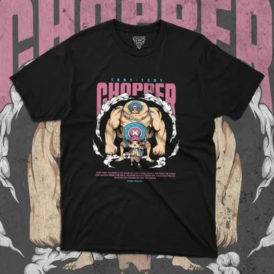 Produktbild von T-Shirts mit Aufdruck, Herren T-Shirt ONE PIECE CHOPPER 2 10230