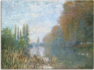 Produktbild von ARTland Leinwandbild Herbst. 1876 Größe: 80x60 cm
