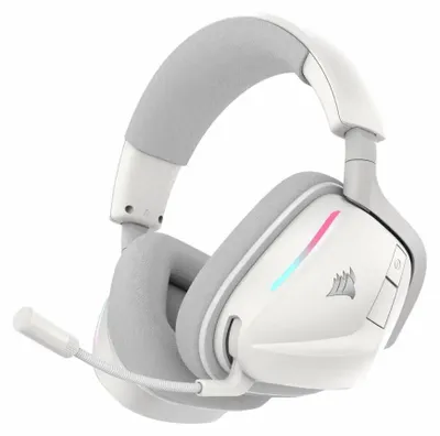 Produktbild von Corsair VOID WIRELESS v2, Verkabelt & Kabellos, 20 - 20000 Hz, Gaming, 303 g, Kopfhörer, Weiß