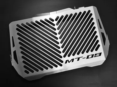 Obrázek produktu pro Kryt chladiče ZIEGER kompatibilní s Yamaha MT-09 Tracer Design Logo stříbrný