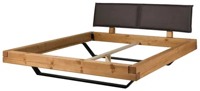 Produktbild von MASSIVMOEBEL24.DE Bett Fichte 140x200 natur gebeizt / geölt FICHTELBERG #10