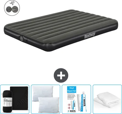 Produktbild von Bestway Luftmatratze - 2-Personen - 152 x 203 x 25 cm - Grün - Inklusive Zubehör