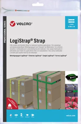 Obrázek produktu pro Pásek VELCRO® Logistrap® 50 mm x 6 m, 2 kusy, zelený