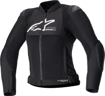 Produktbild von Alpinestars Stella SMX Air Perforierte Damen Motorrad Textiljacke, schwarz, XS