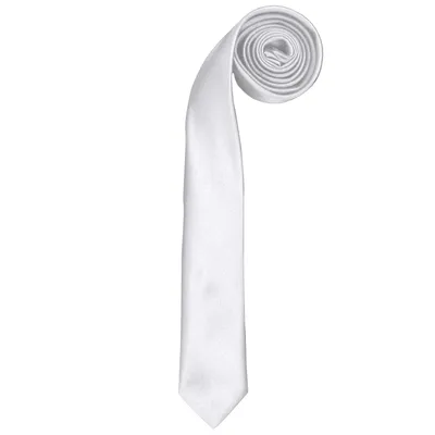 Immagine prodotto di Cravatta Premier da uomo, stretta (2 pezzi/confezione) RW6949 (taglia unica) (bianco)