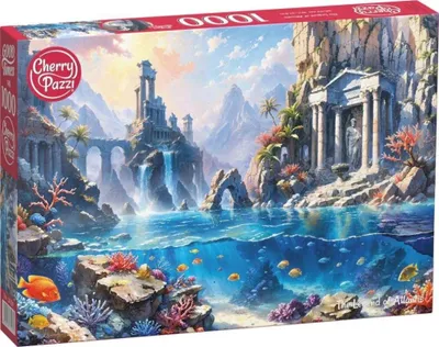 Produktbild von CHERRY PAZZI Puzzle Die Legende von Atlantis 1000 dlc