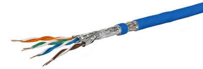 Obrázok produktu pre METZ CONNECT 1308427B34145, 100 m, Cat7a, S/FTP (S-STP), Modrá