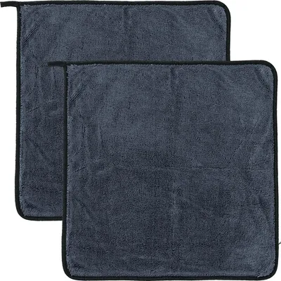 Produktbild von Erwin Müller Microfasertuch 2er-Pack grau 40x40 cm